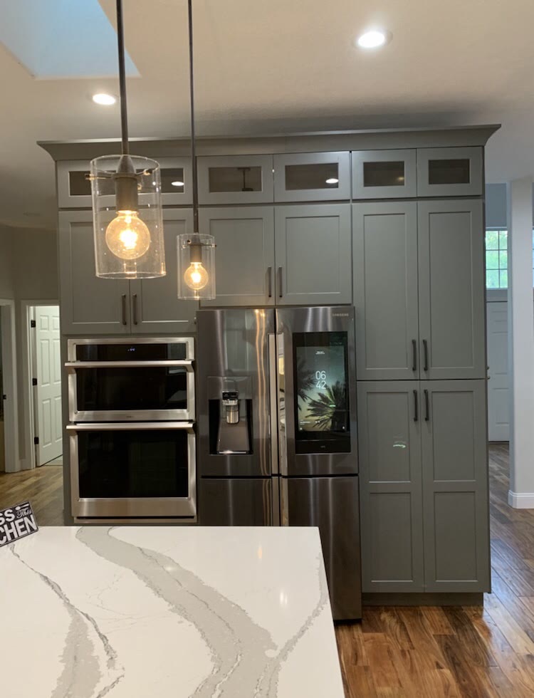 Da cozinha de carvalho ao shaker branco e cinza — Reforma de cozinhas in Orlando, FL (3)